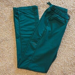 Hunter Green Scrub Pants